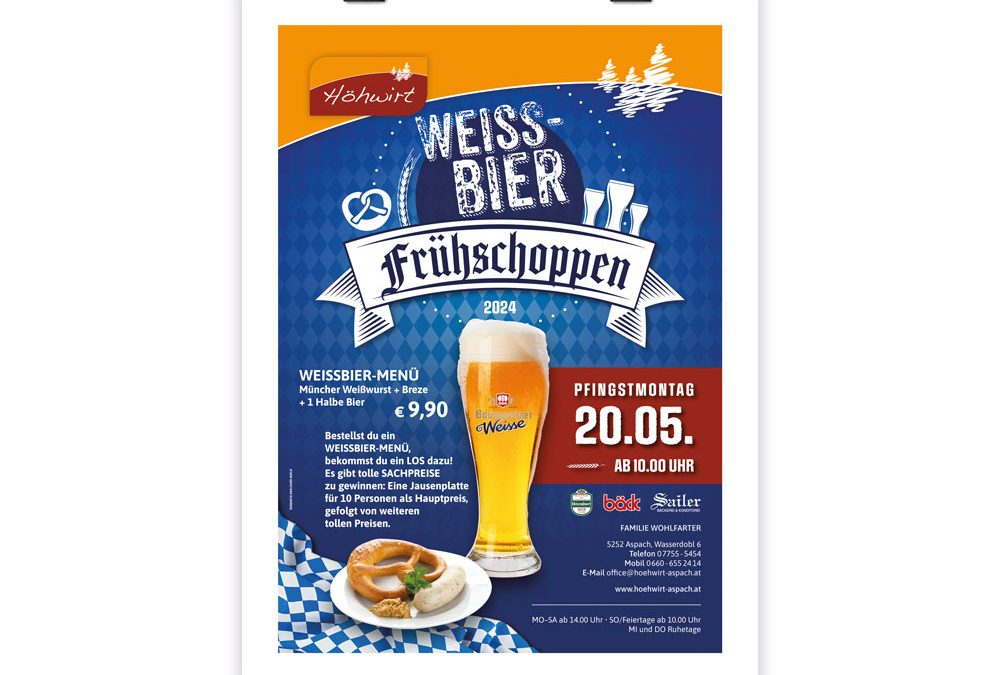 Event-Werbung Plakat