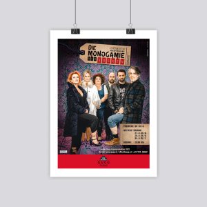 Plakat Gugg Kulturhaus: Die Monogamie der Socken